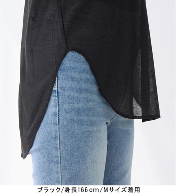 Viola e Viola（ヴィオラ エ ヴィオラ）の「スラブシアーテレコ袖レーストップス（カットソー）」｜詳細画像