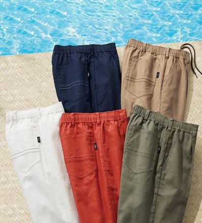 「ラクなのにスッキリはけるイージーパンツ（メンズイージーパンツ）」