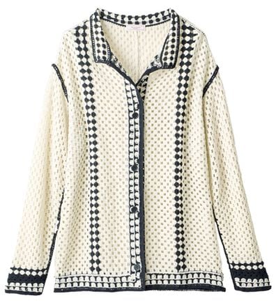 ルフラン（ルフラン）の「かぎ編み調ニットジャケット＜ミリート＞（その他ジャケット）」