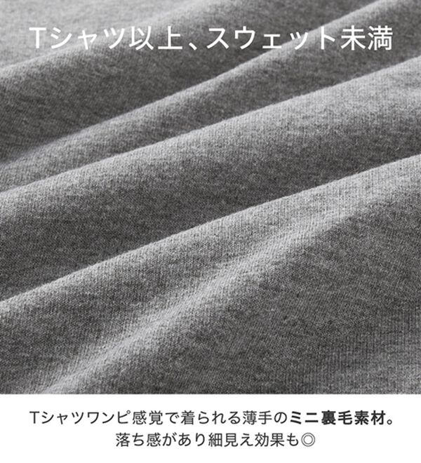 Viola e Viola（ヴィオラ エ ヴィオラ）の「ティアードデザイン薄手スウェットワンピース（カットソーワンピース）」｜詳細画像