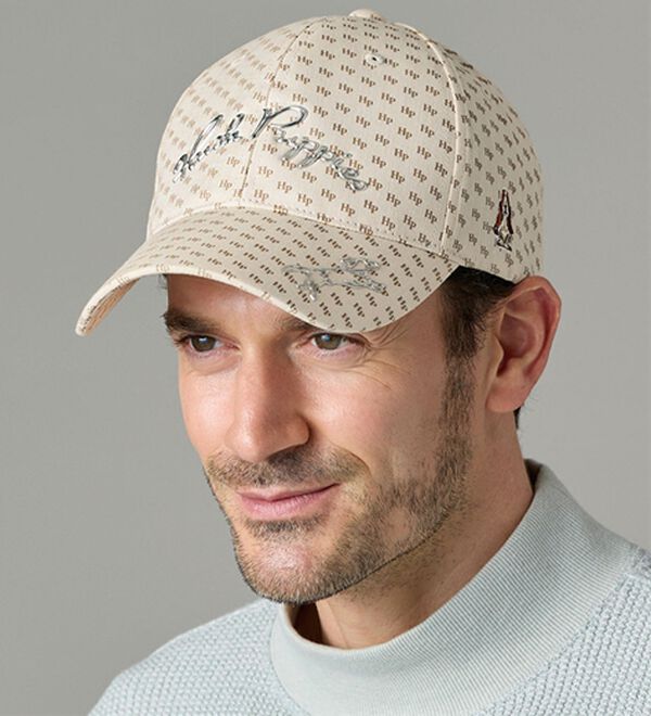 「＜ハッシュパピー＞個性が光る総柄デザインキャップ（メンズ帽子）」｜詳細画像