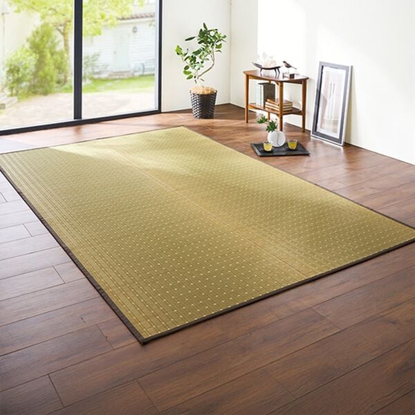 「国産掛川織い草　「吉兆」（い草ラグ）」｜1