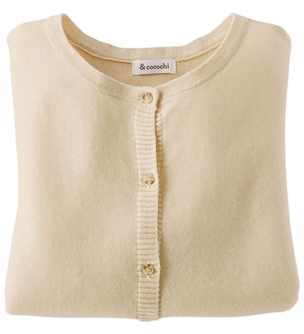 BELLUNA（ベルーナ）の「＜＆ｃｏｃｏｃｈｉ＞リネンコットン素材ゆったりドルマンカーディガン（ニットカーディガン）」｜詳細画像