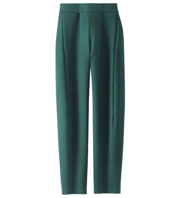 BELLUNA（ベルーナ）の「シュッと体型カバー！ワイドテーパード美脚パンツ（フルレングスパンツ）」｜詳細画像