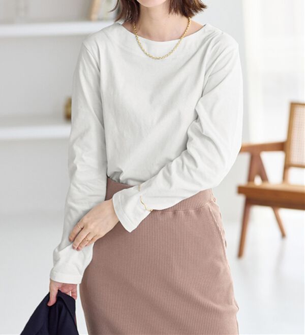 柔らか綿100％大人キレイTシャツ - ベルーナ【公式】 