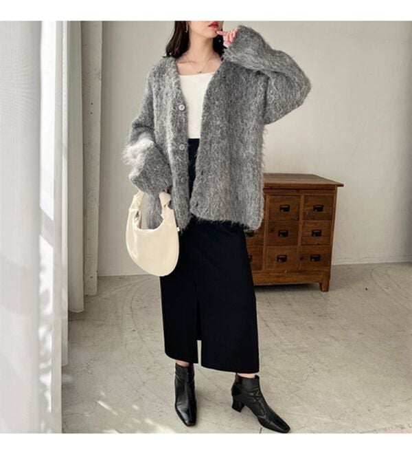 GeeRA（ジーラ）の「楽ちん！滑らか美ラインダンボールナロースカート（ロングスカート）」｜詳細画像