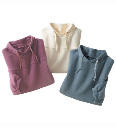 ルフラン（ルフラン）の「【３色組】衿デザイン柔らか素材プルオーバー＜タルチェ＞（カットソー）」