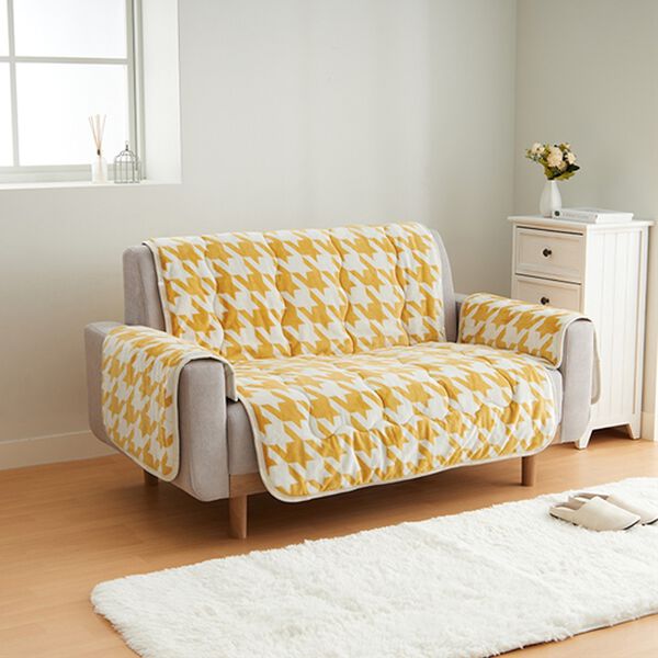 iellio（イエリオ）の「北欧調ボリュームフランネルソファカバー＜抗菌防臭・吸湿発熱・蓄熱・北欧柄・ソファーカバー・センターカバー＞（ソファーカバー）」｜詳細画像