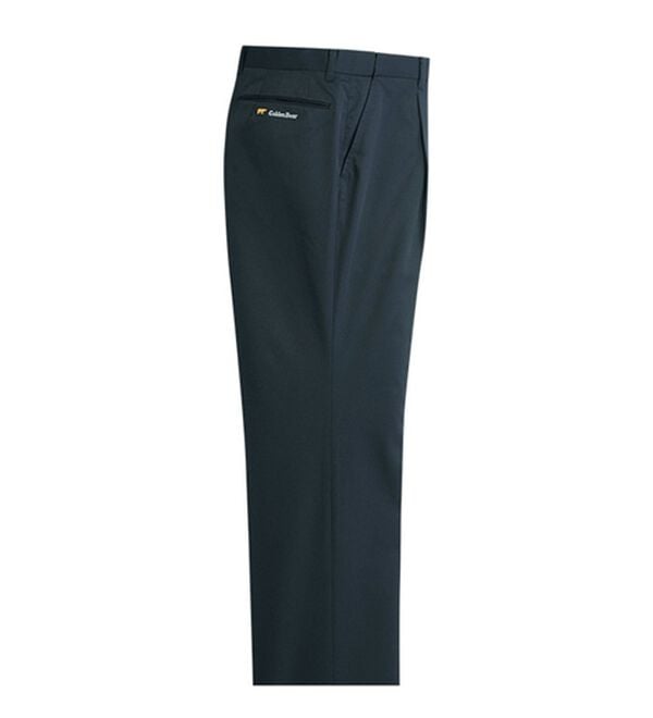 「【２本組】＜ゴールデンベア＞しわになりにくい綿タッチスラックス（メンズスラックス）」｜詳細画像