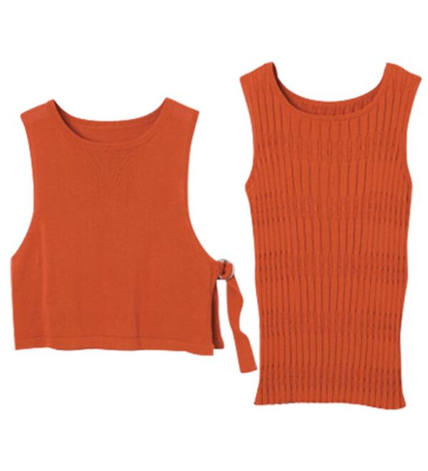 サマーニットベストアンサンブル - ベルーナ【公式】