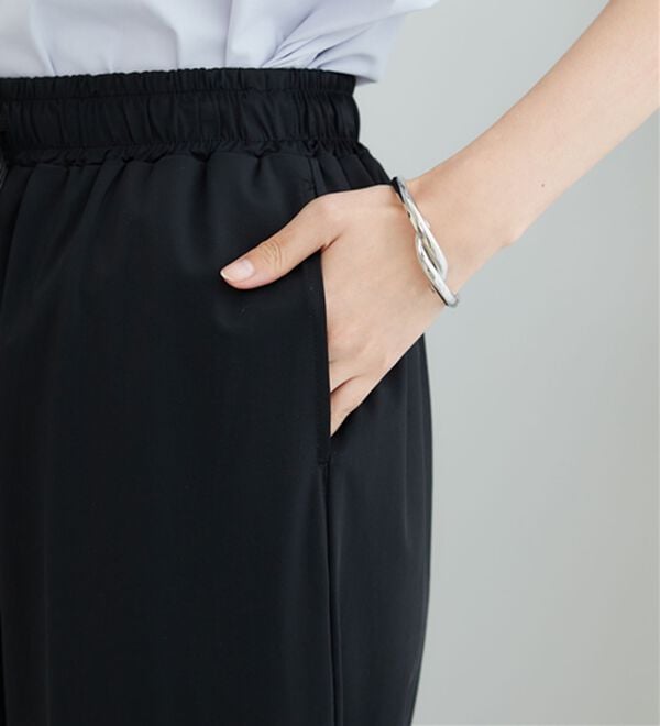 BELLUNA（ベルーナ）の「ヒンヤリ爽快！イージーワイドパンツ（ワイドパンツ・ガウチョ）」｜詳細画像