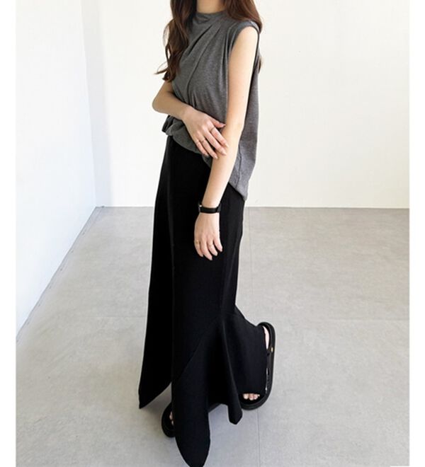 GeeRA（ジーラ）の「サマーニットマーメイドスカート（ロングスカート）」｜詳細画像