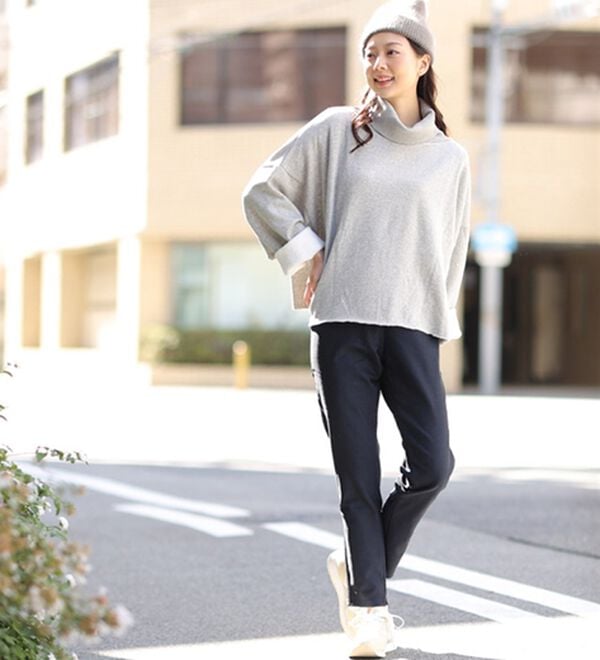 A HAPPY MARILYN（アハッピーマリリン）の「【Ｍ～８Ｌ】楽ちん暖かスキニーパンツ（スリム・スキニーパンツ）」｜詳細画像