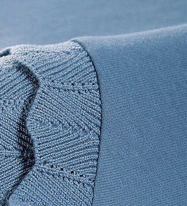 BELLUNA（ベルーナ）の「デザインリブ使いふんわり袖プルオーバー（カットソー）」｜詳細画像