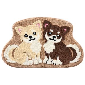 「かわいいアニマル吸水マット（バスマット）」｜チワワ