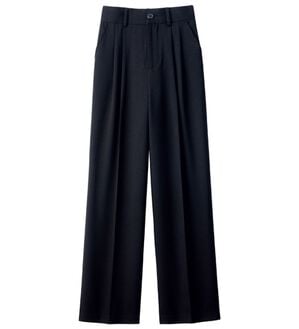 ルフラン（ルフラン）の「こ綺麗こなれたパンツ（フルレングスパンツ）」｜黒