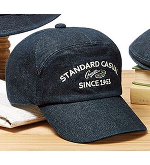 「＜クロコダイル＞紳士の岡山デニムハット（メンズ帽子）」｜キャップ