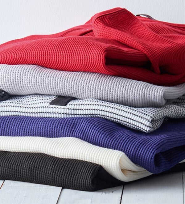 RANAN（ラナン）の「ヘンリーネックワッフルロンＴ（カットソー）」｜詳細画像