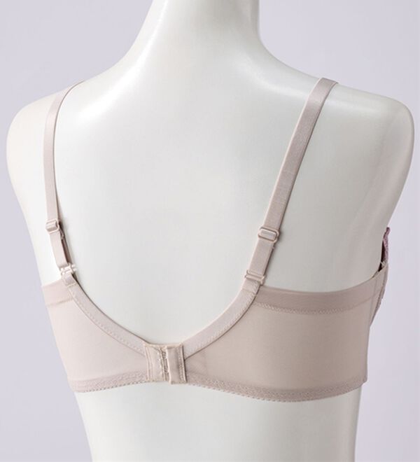 LAVIENNE（ラヴィエンヌ）の「【２色組】柔らか胸さんのすっぽり包んでスッキリブラ（ブラジャー）」｜詳細画像