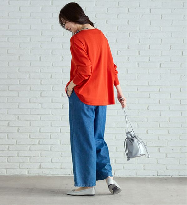 BELLUNA（ベルーナ）の「ゆったりニットプルオーバー（ニット・セーター）」｜詳細画像