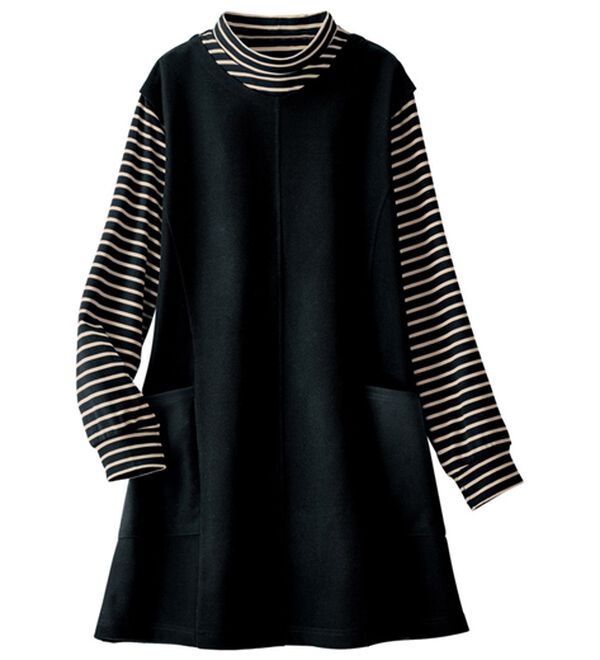 ルフラン（ルフラン）の「【３色組】パッと着て完成♪着映えチュニック（チュニック）」｜詳細画像