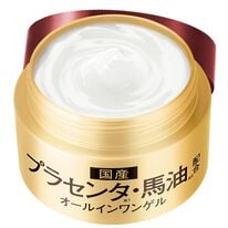 「プラセンタ・馬油配合オールインワンゲル（フェイスケア・ボディケア）」