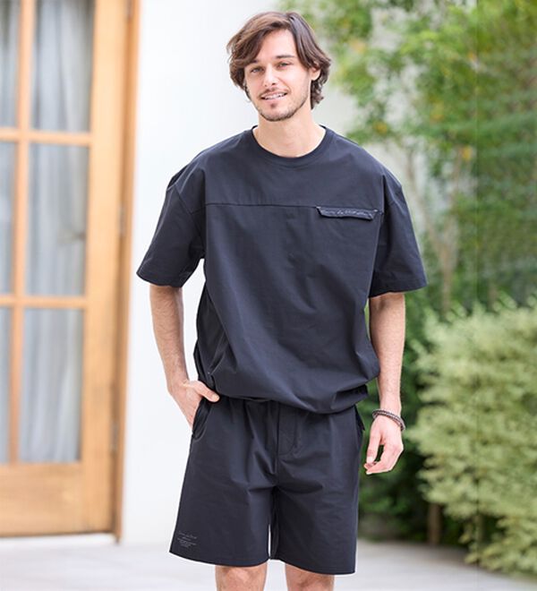 「＜コムルヴァン・オム＞ドライ洗練シルエットＴシャツ（メンズカットソー）」｜詳細画像