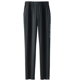 BELLUNA（ベルーナ）の「＜ＥＬＬＥ　Ａｃｔｉｖｅ＞裏起毛ハニカムメッシュジャージパンツ（その他パンツ）」｜黒
