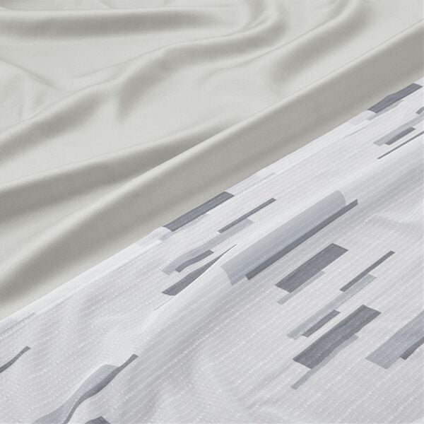 iellio（イエリオ）の「お買得カーテンセット（柄レース）＜４枚組・洗える・３級遮光・新生活・一人暮らし・引っ越し・模様替え・リーフ柄・ミモザ柄＞（ドレープカーテン）」｜詳細画像