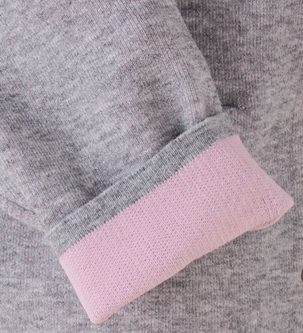 RANAN（ラナン）の「裏配色ゴールド調ボタンニットコーディガン（ニットカーディガン）」｜詳細画像