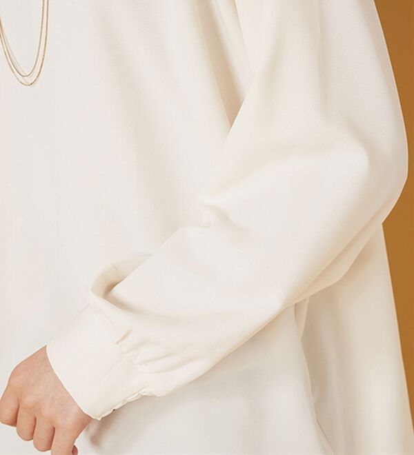 BELLUNA（ベルーナ）の「スタンド衿デザイン上品ブラウス（ブラウス）」｜詳細画像