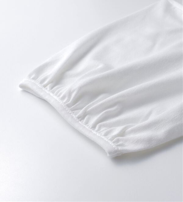 BELLUNA（ベルーナ）の「ギャザー使い異素材切替ふんわりチュニック（チュニック）」｜詳細画像