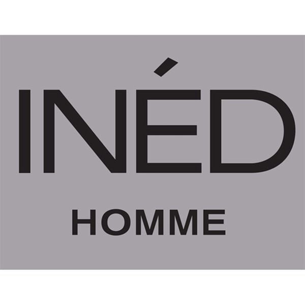 「＜イネド＞裾リブ付き地柄ポロシャツ（メンズニット・セーター）」｜詳細画像