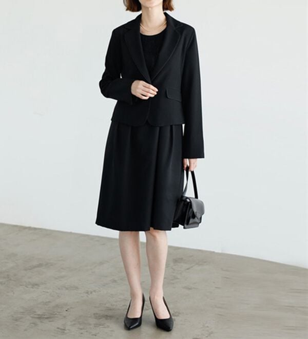 GeeRA（ジーラ）の「【入卒式/セレモニー】ツイード着回し５点セットスーツ　２ジャケット＆パンツ＆ワンピ（その他スーツ）」｜詳細画像