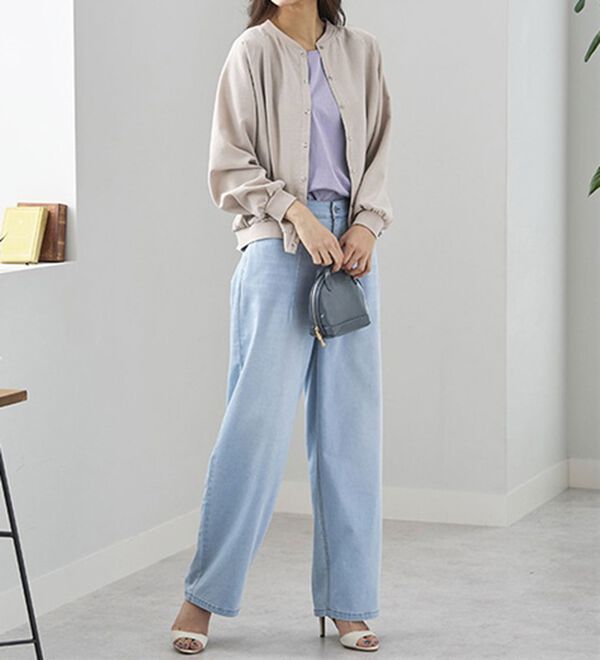 BELLUNA（ベルーナ）の「ヒンヤリ綿１００％大人顔タンクトップ（タンクトップ・キャミソール）」｜詳細画像