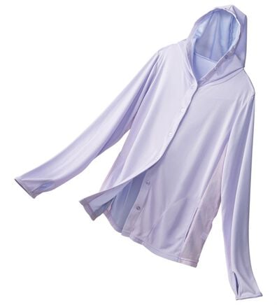 「ひんやり快適風が通るＵＶパーカー（パーカー）」