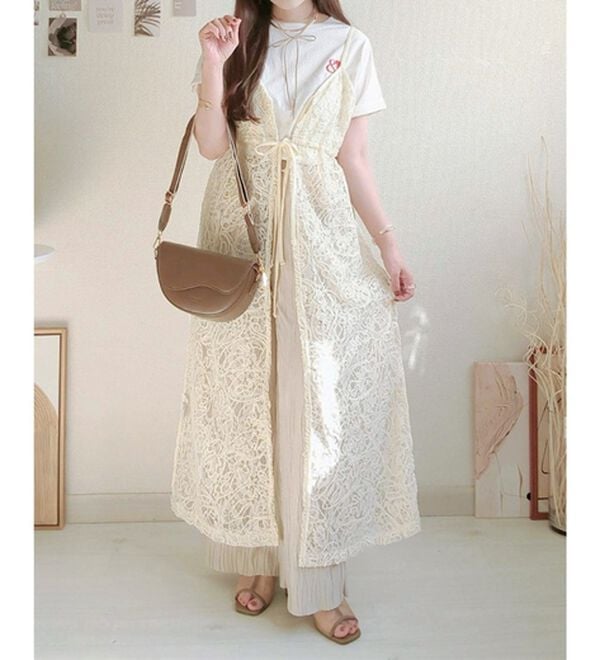 GeeRA（ジーラ）の「アンドハート刺しゅうＴシャツ（Tシャツ）」｜詳細画像