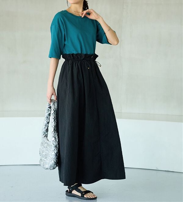 BELLUNA（ベルーナ）の「ヒンヤリ！綿１００％大人顔サマ見えＴシャツ（Tシャツ）」｜詳細画像