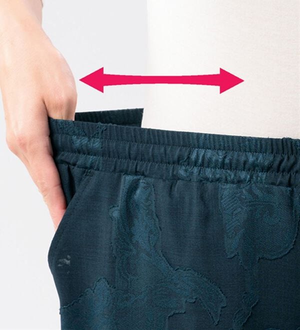 ルフラン（ルフラン）の「花ジャカードセットアップ（ブラウススーツ）」｜詳細画像