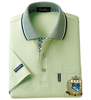 「新デザイン半袖ブランドポロシャツ（メンズポロシャツ）」｜ミント