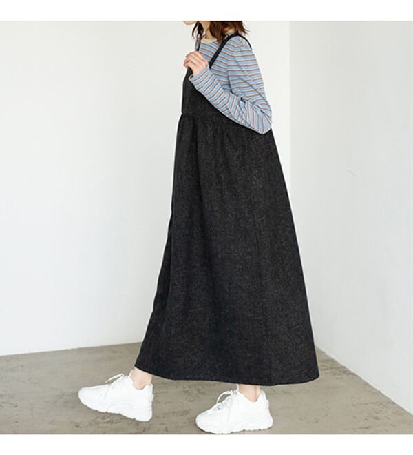 GeeRA（ジーラ）の「ツイードキャミワンピース（その他ワンピース）」｜詳細画像