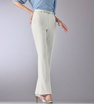 BELLUNA（ベルーナ）の「すっきり伸びる！ハイテンション美脚パンツ　ブーツカット（フルレングスパンツ）」