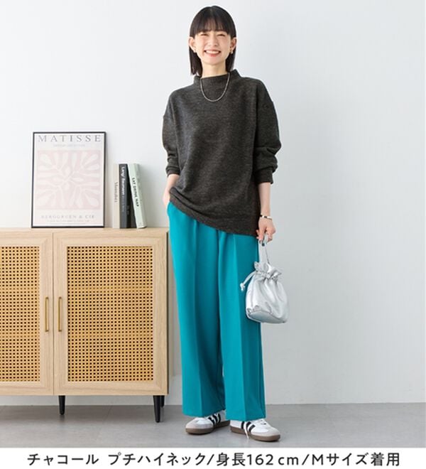 Viola e Viola（ヴィオラ エ ヴィオラ）の「【毎日着たい！】柔らかニットソーシンプルトップス（カットソー）」｜詳細画像