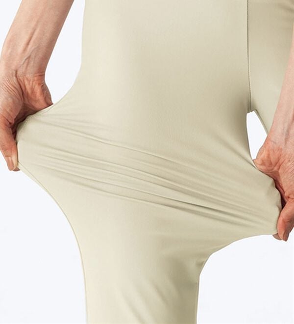 ルフラン（ルフラン）の「日本製すっきりチュニックパンツ（フルレングスパンツ）」｜詳細画像