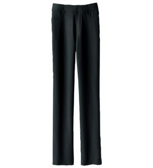 BELLUNA（ベルーナ）の「あったか裏起毛！ホカロンパンツ（フルレングスパンツ）」｜黒