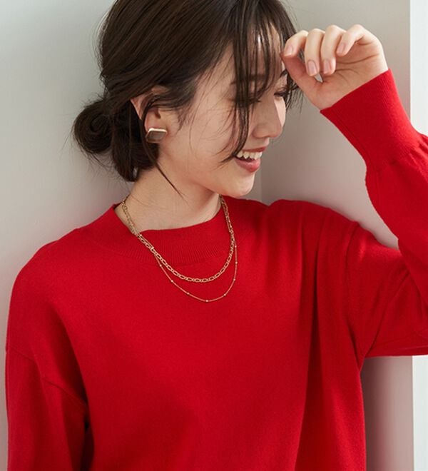 BELLUNA（ベルーナ）の「洗える大人の贅沢ニット（ニット・セーター）」｜詳細画像