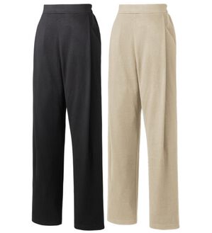 ルフラン（ルフラン）の「【２本組】ゆるタックのワイドパンツ（ワイドパンツ・ガウチョ）」｜詳細画像