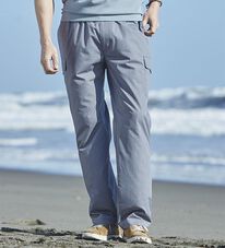 「【２本組】＜コムルヴァン・オム＞大人のカーゴパンツ（メンズフルレングスパンツ）」