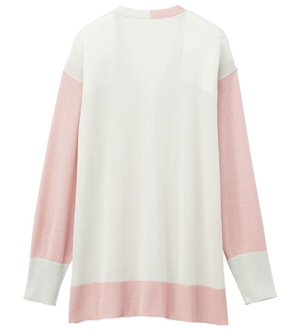 RANAN（ラナン）の「配色ラメカーディガン（ニットカーディガン）」｜詳細画像