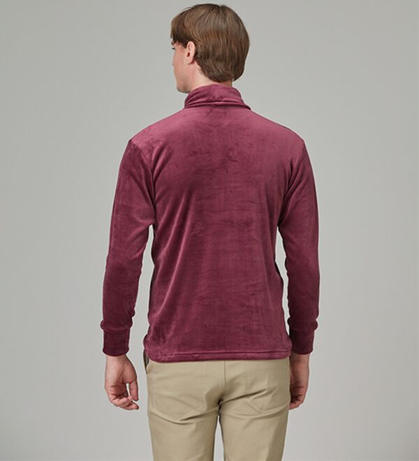 「【３色組】＜アーノルド　パーマー＞上品仕様の暖か両面起毛タートルネック（メンズカットソー）」｜詳細画像